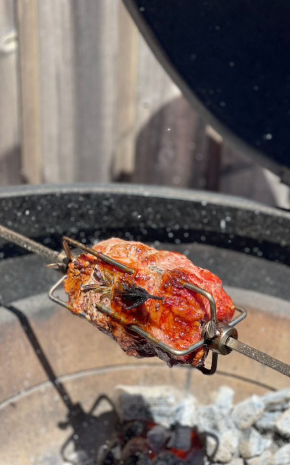The Perfect Kamado Jan Lamb Roast Essential Flavours