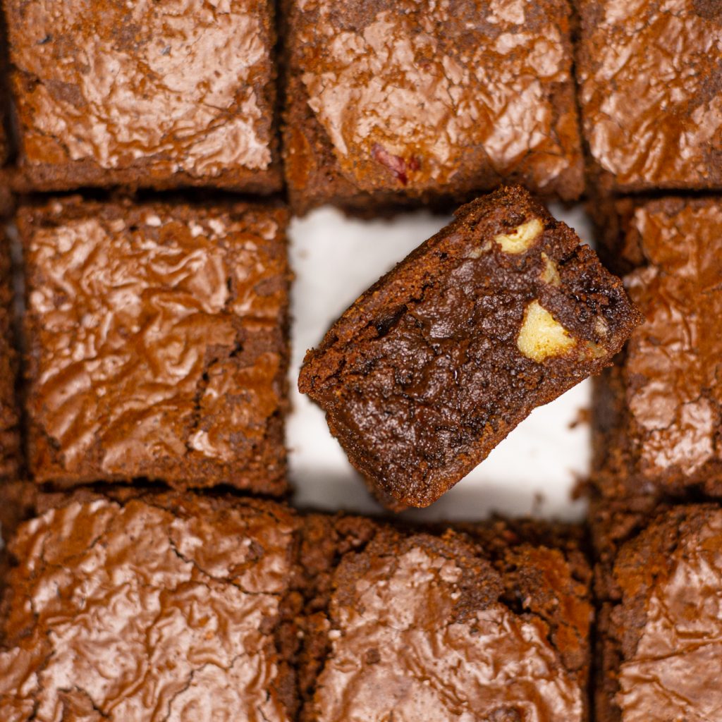 The Ultimate Chocolate Brownies by Adventures With Sugar. Essential