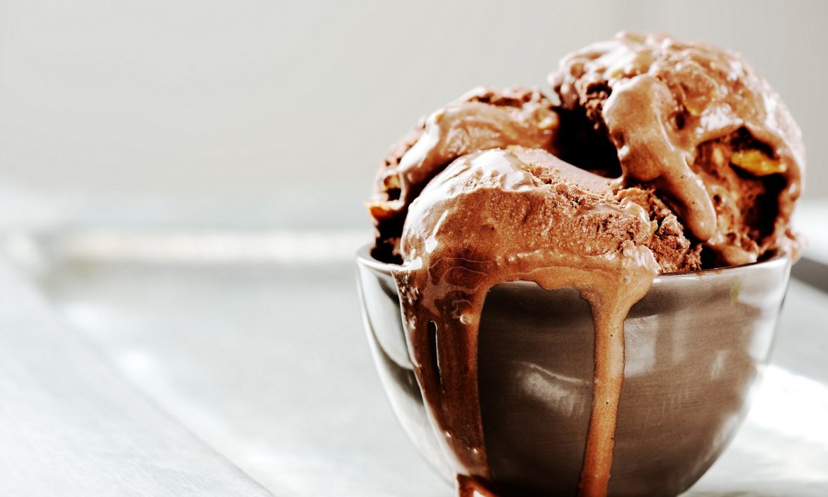 Melted Ice Cream and self raising flour cake