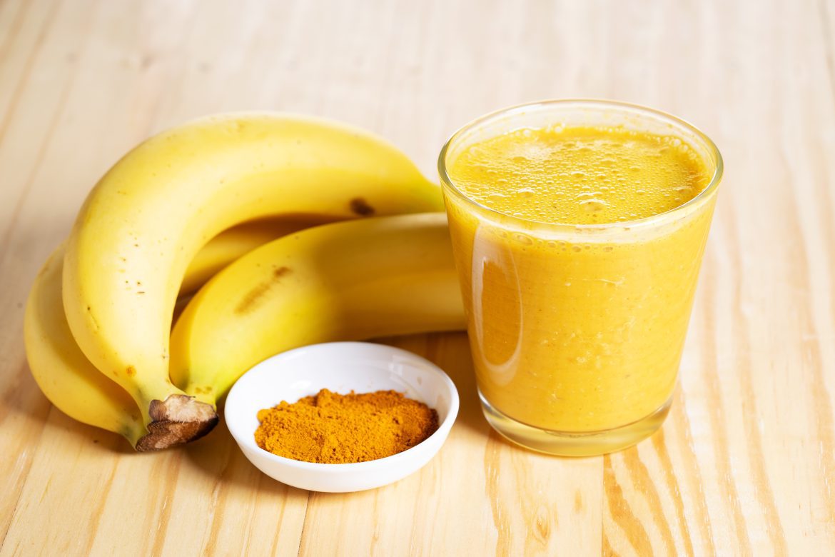 This smoothie captures that radiant energy in a glass, blending the ancient wellness wisdom of turmeric with the creamy comfort of banana and the zesty punch of fresh ginger.
