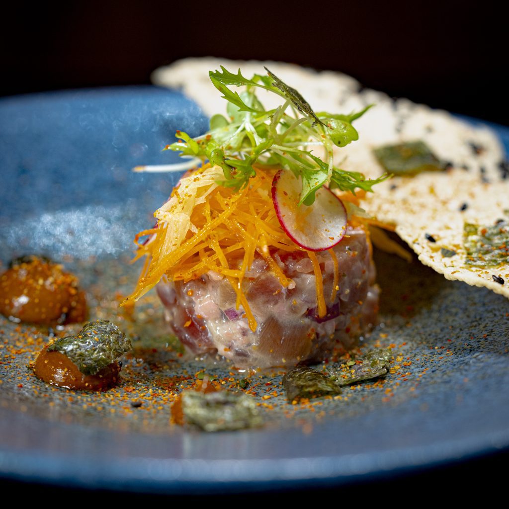 the test kitchen fledgelings tuna tartare