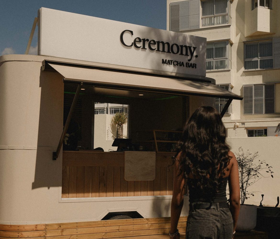 6. Ceremony_Ceremony Matcha Bar Ceremony Matcha Bar opens on Cape Town’s Sea Point Promenade, blending Japanese matcha rituals with coastal wellness and community connection.