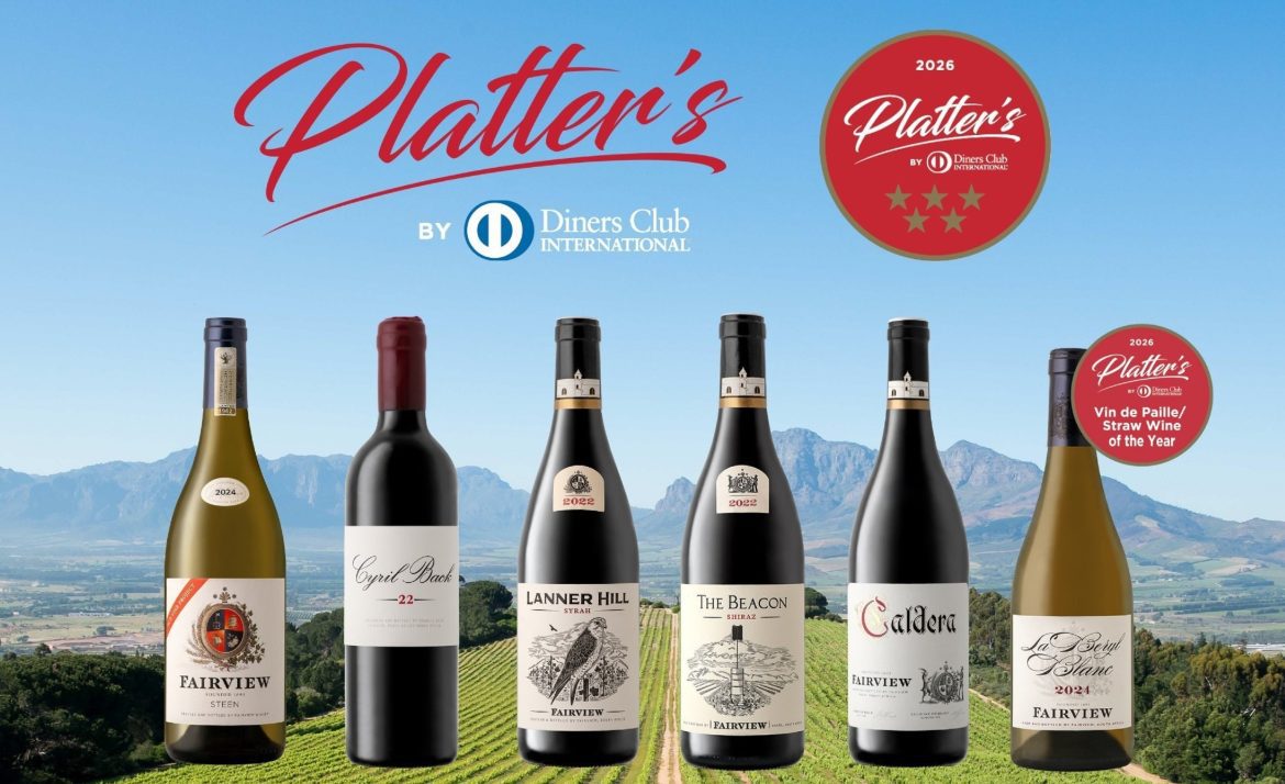 Fairview celebrates Wine of the Year and six 5-Star ratings in the 2026 Platter’s SA Wine Guide, alongside ten 4.5-Star achievements.